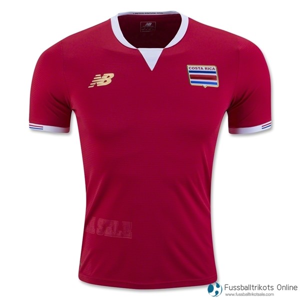 Costa Rica Trikot Heim 2017 Fussballtrikots Günstig